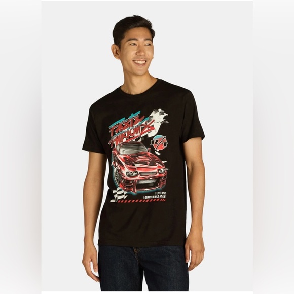 Fast and Furious Men's and Big Men's Graphic Tee Shirt - Picture 1 of 5